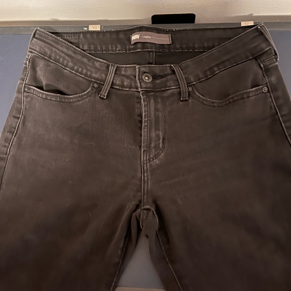 LEVIS Mid-Rise Denim Legging